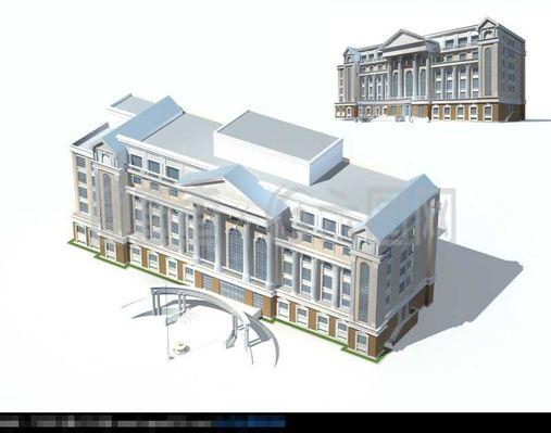 歐式建筑3D模型設(shè)計(jì) 從古典美學(xué)到數(shù)字藝術(shù)的探索